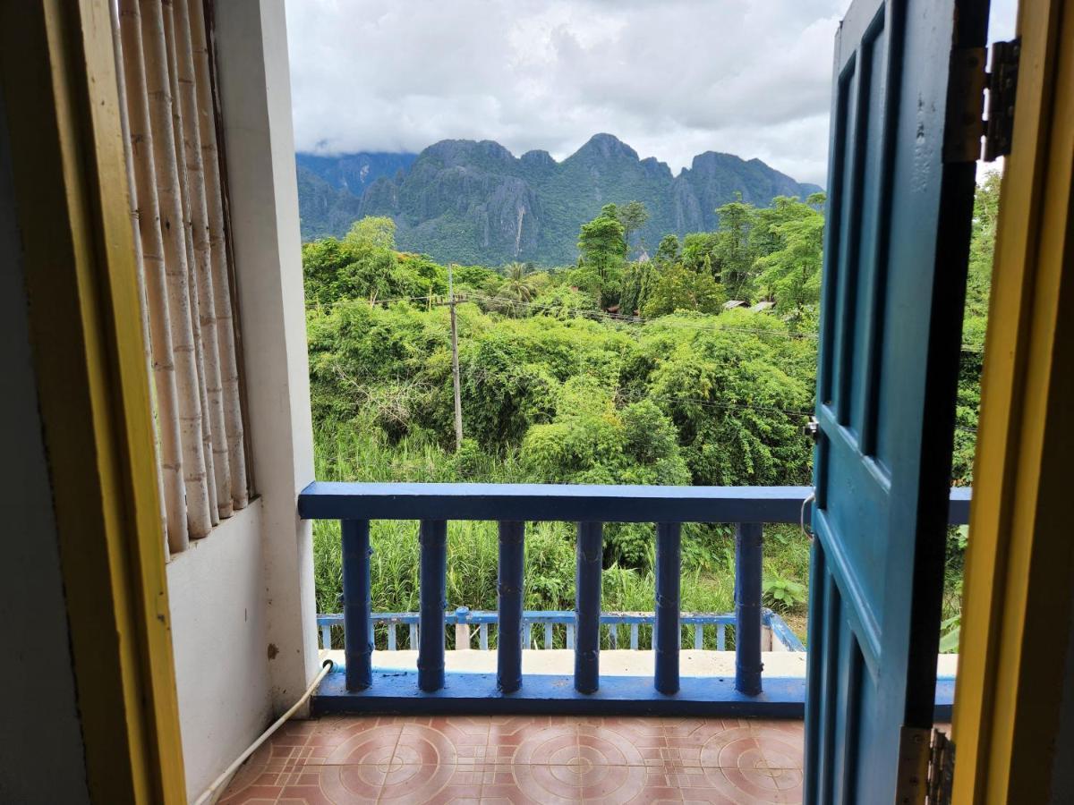 Blue Guesthouse Vang Vieng Luaran gambar