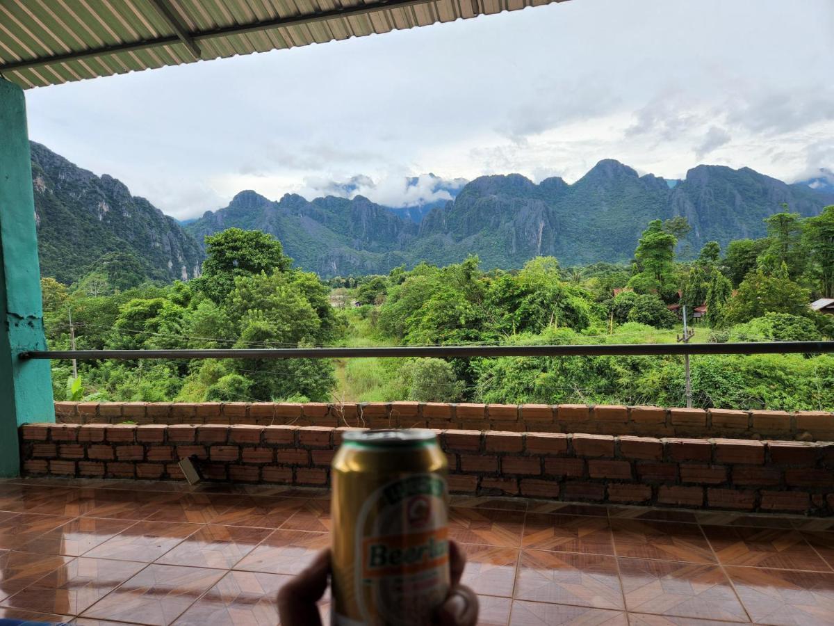 Blue Guesthouse Vang Vieng Luaran gambar