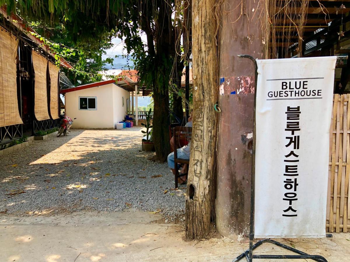 Blue Guesthouse Vang Vieng Luaran gambar