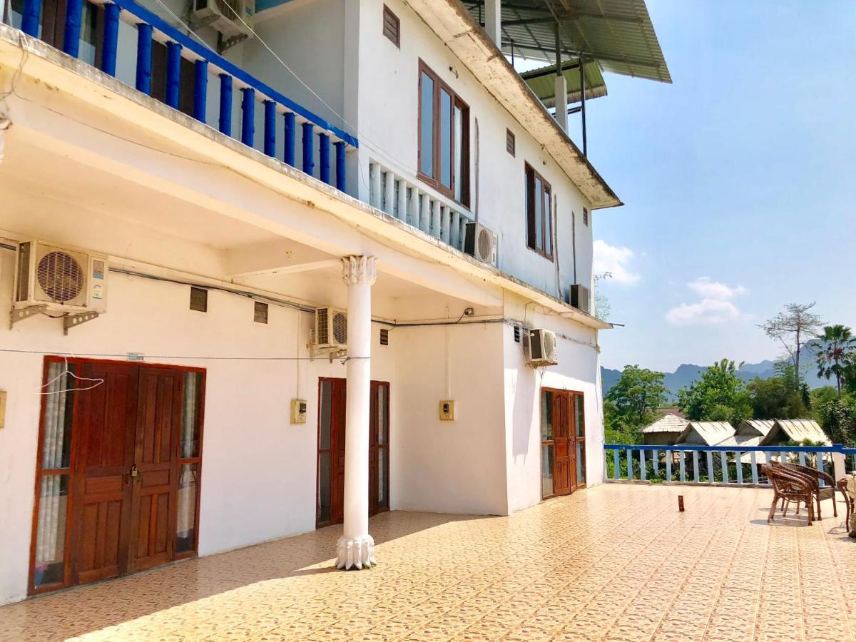 Blue Guesthouse Vang Vieng Luaran gambar