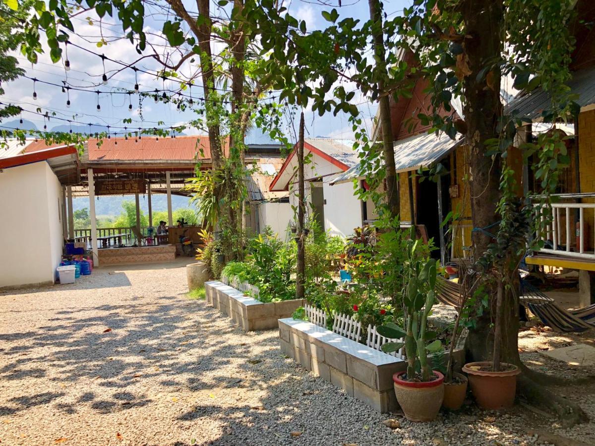 Blue Guesthouse Vang Vieng Luaran gambar